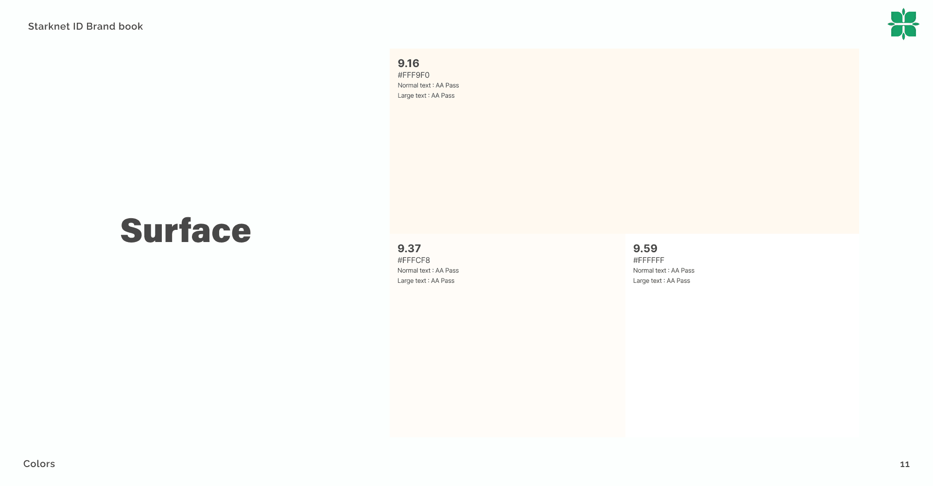 Surface Colors