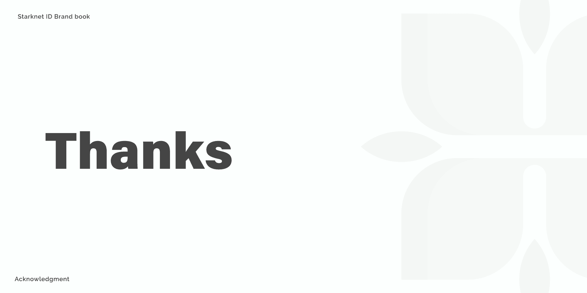 Acknowledgment